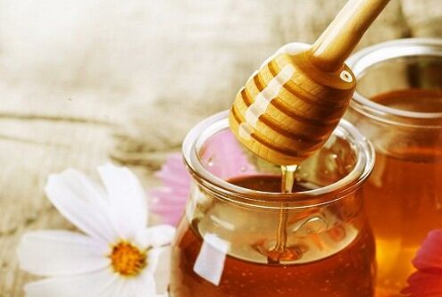 honning og nødder for styrken