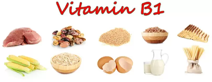 vitamin B1 i produkter til potens