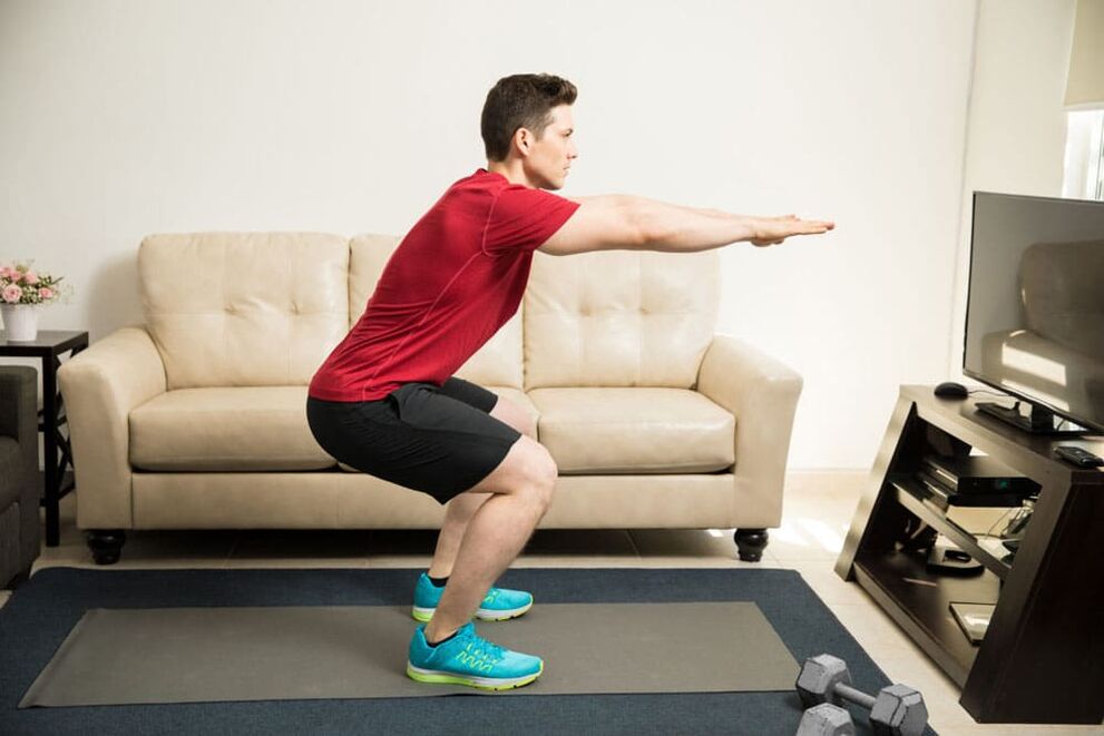 Squats hjælper med at udvikle muskler, der er ansvarlige for potens