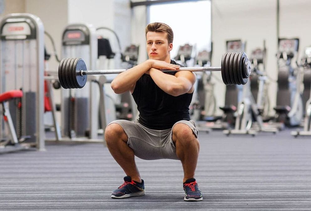 Træning i fitnesscenteret er godt for mandlig potens